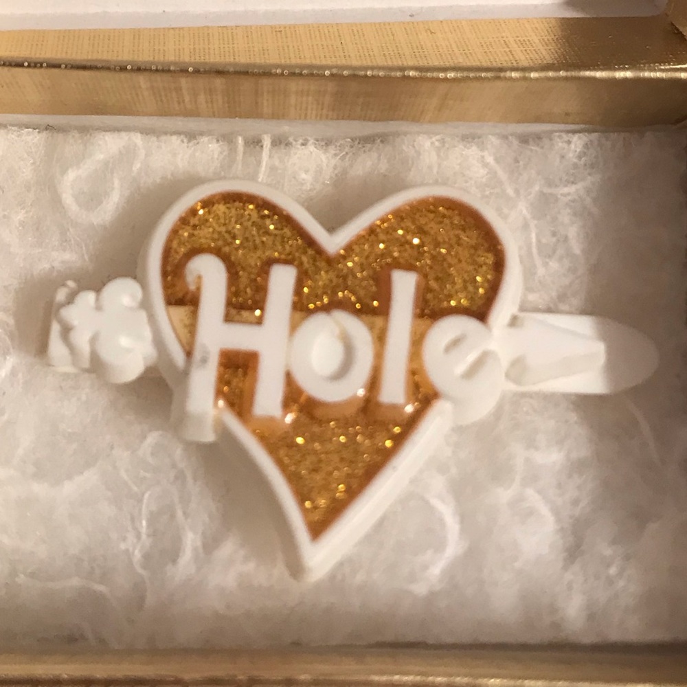 Hole band Hair Barrette